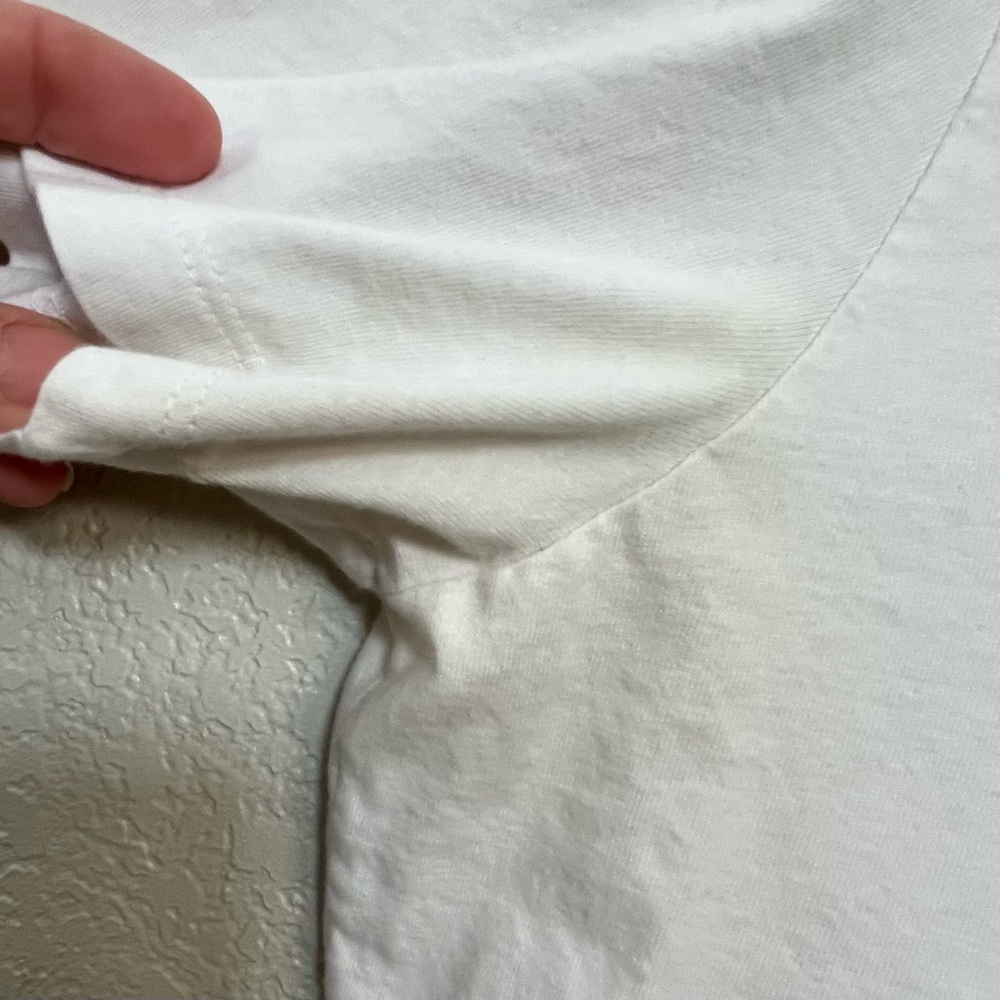 Versace Collection White T-Shirt Metallic Gold Logo - Picture 6 of 7